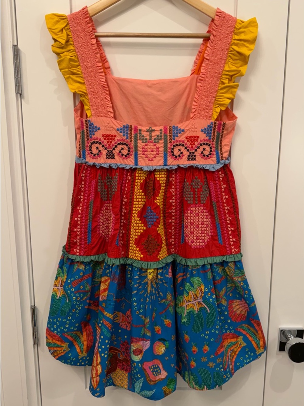 FARM Rio Colorblocked Mini Dress - Picture 11 of 12